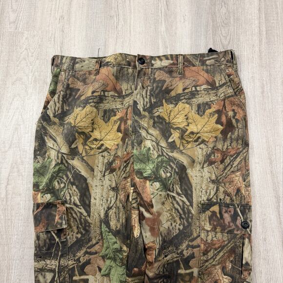 Vintage White Waters Outdoor Camo Cargo Pants Men's XL Camouflage Hunting y2k - Picture 2 of 9